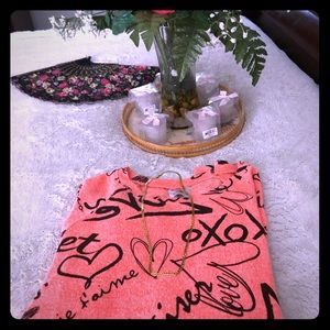 Peixoto Love & HeartsGraffiti Women’s Sweater